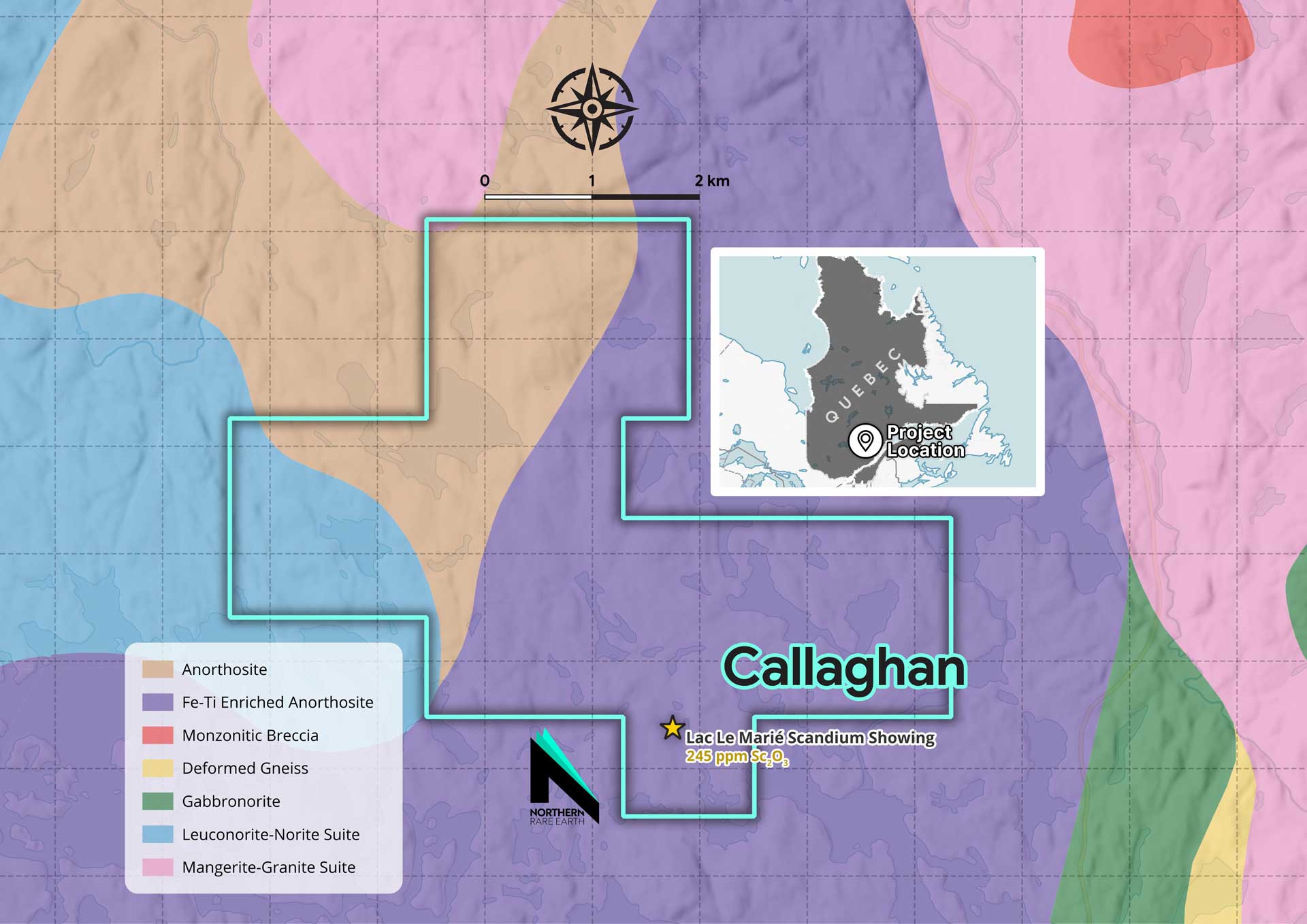 Callaghan-Geology